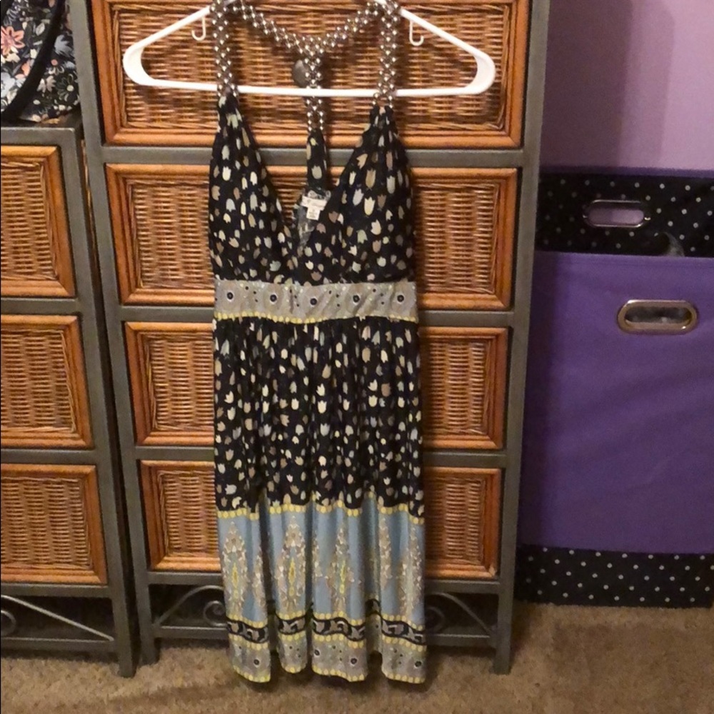 Beaded Bohemian dress